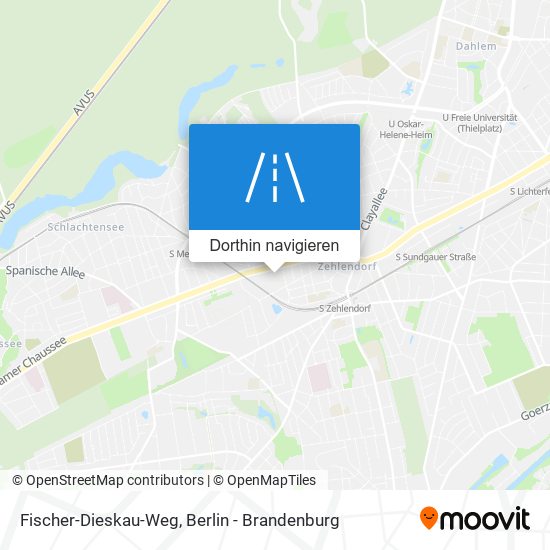Fischer-Dieskau-Weg Karte