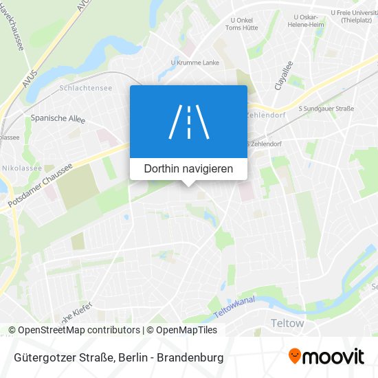 Gütergotzer Straße Karte