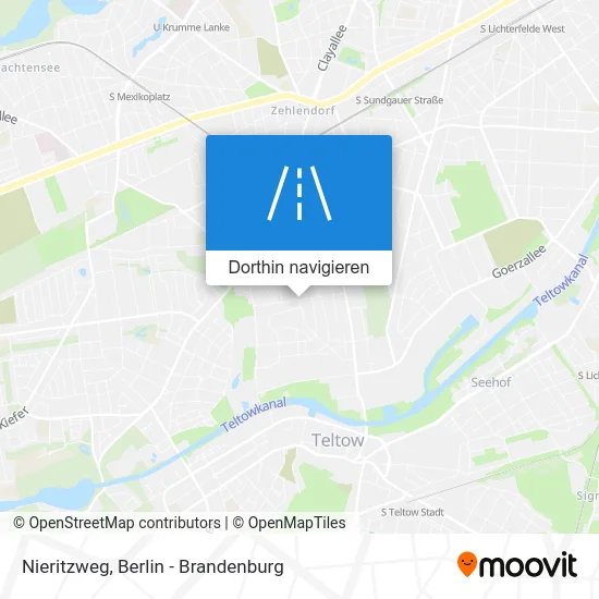 Nieritzweg Karte