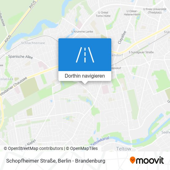 Schopfheimer Straße Karte