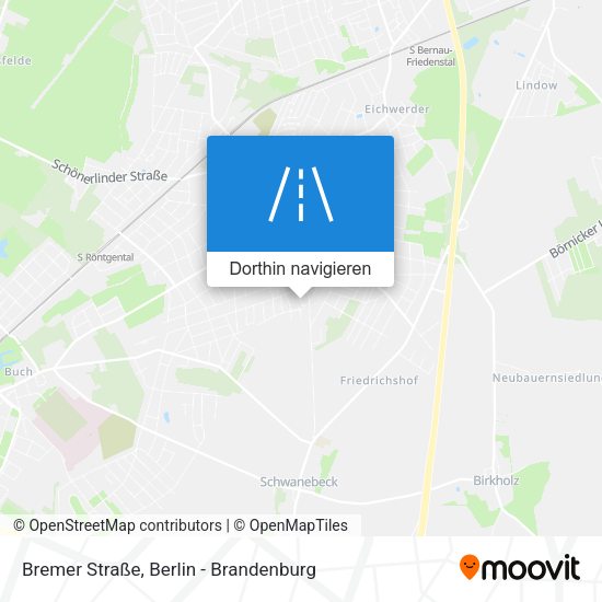 Bremer Straße Karte