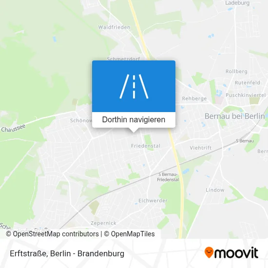 Erftstraße Karte