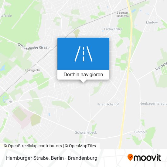 Hamburger Straße Karte