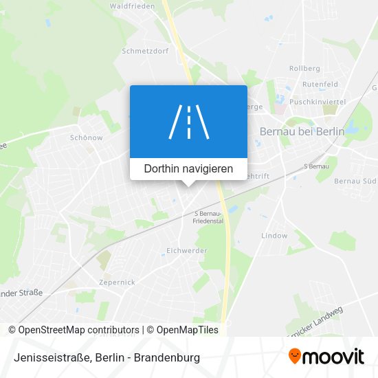 Jenisseistraße Karte
