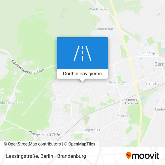 Lessingstraße Karte