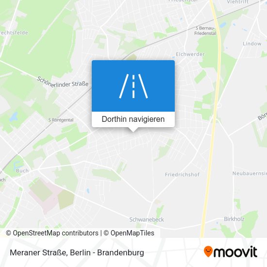 Meraner Straße Karte