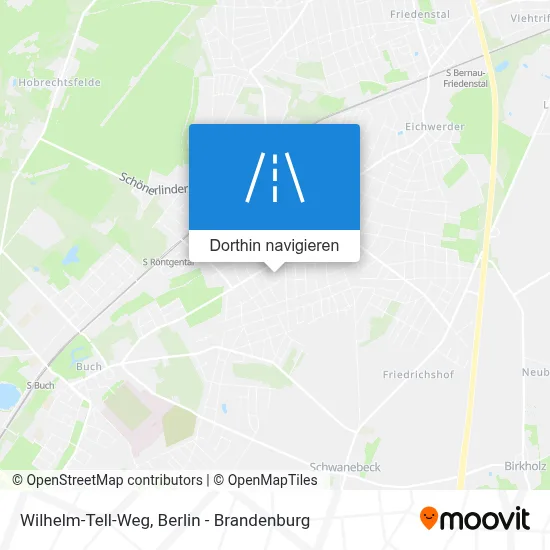 Wilhelm-Tell-Weg Karte