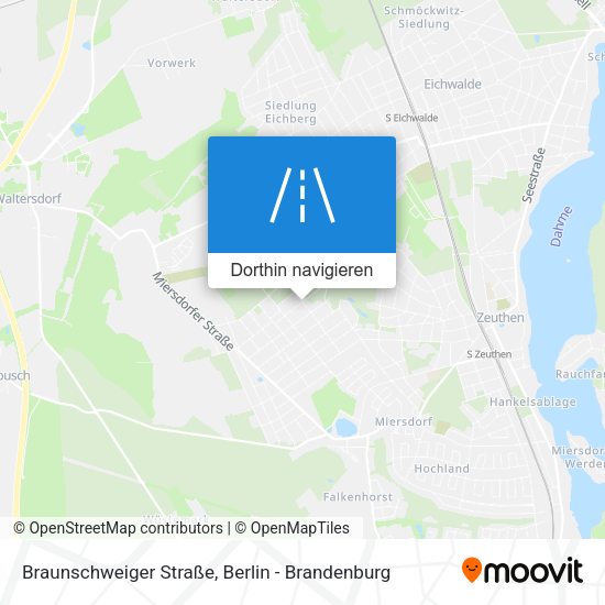 Braunschweiger Straße Karte