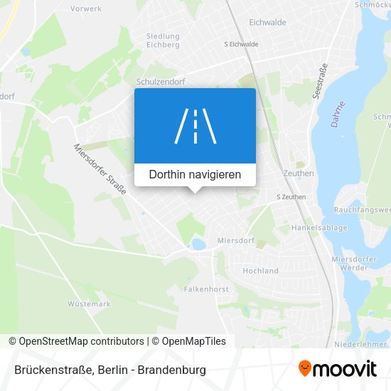 Brückenstraße Karte