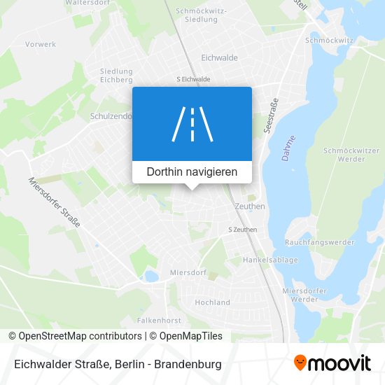 Eichwalder Straße Karte