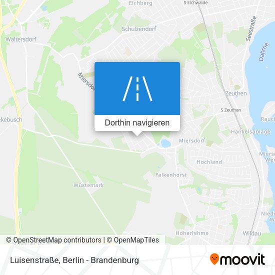 Luisenstraße Karte