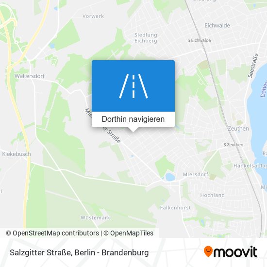 Salzgitter Straße Karte