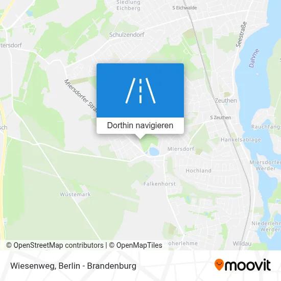 Wiesenweg Karte