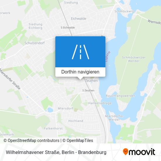 Wilhelmshavener Straße Karte