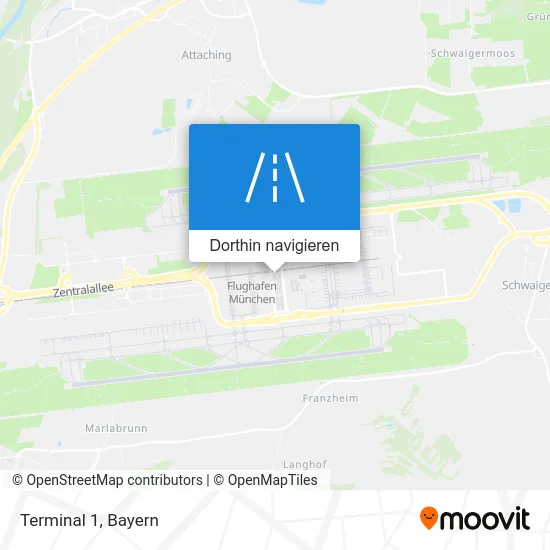 Terminal 1 Karte