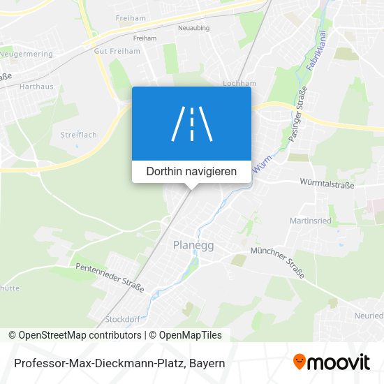 Professor-Max-Dieckmann-Platz Karte