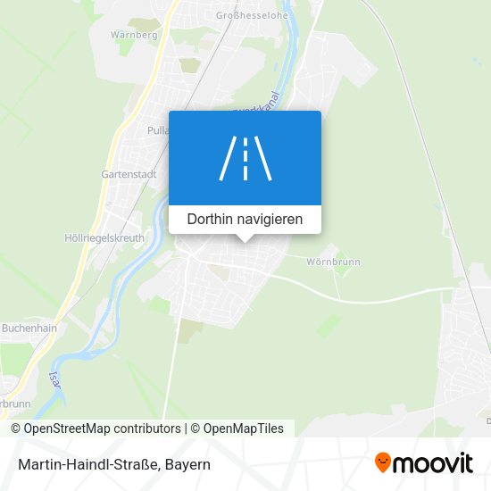 Martin-Haindl-Straße Karte
