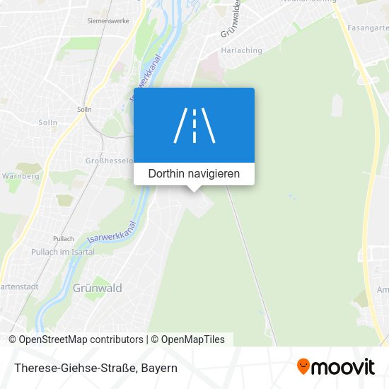 Therese-Giehse-Straße Karte