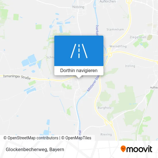 Glockenbecherweg Karte