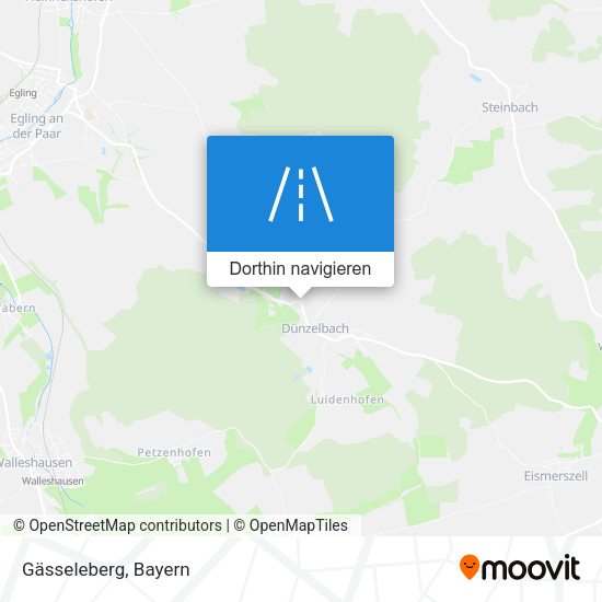 Gässeleberg Karte