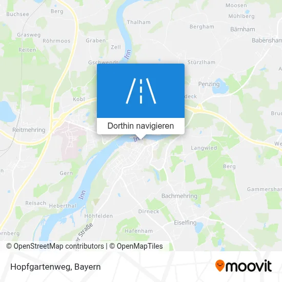 Hopfgartenweg Karte