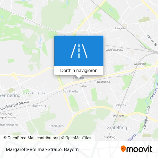 Margarete-Vollmar-Straße Karte
