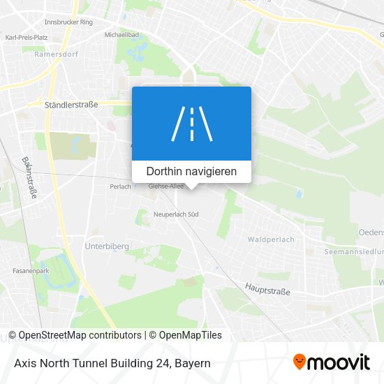 Axis North Tunnel Building 24 Karte