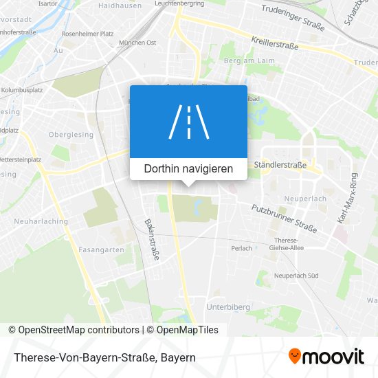 Therese-Von-Bayern-Straße Karte