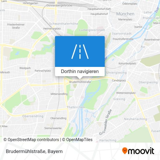 Brudermühlstraße Karte