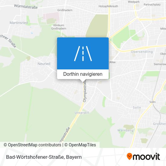 Bad-Wörtshofener-Straße Karte