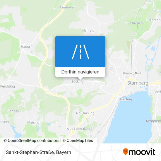 Sankt-Stephan-Straße Karte