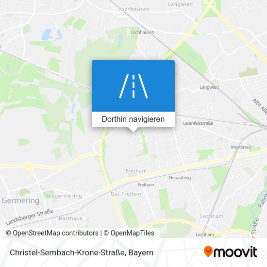 Christel-Sembach-Krone-Straße Karte