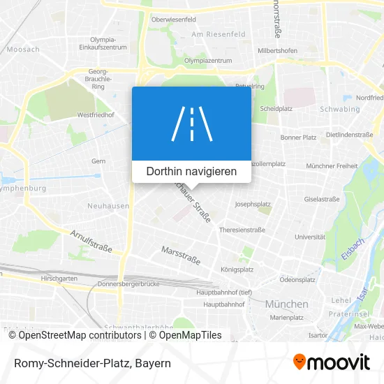 Romy-Schneider-Platz Karte