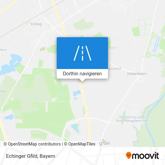 Echinger Gfild Karte