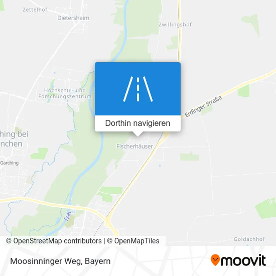 Moosinninger Weg Karte