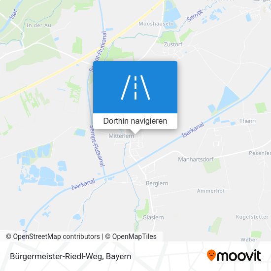 Bürgermeister-Riedl-Weg Karte