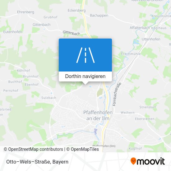 Otto–Wels–Straße Karte