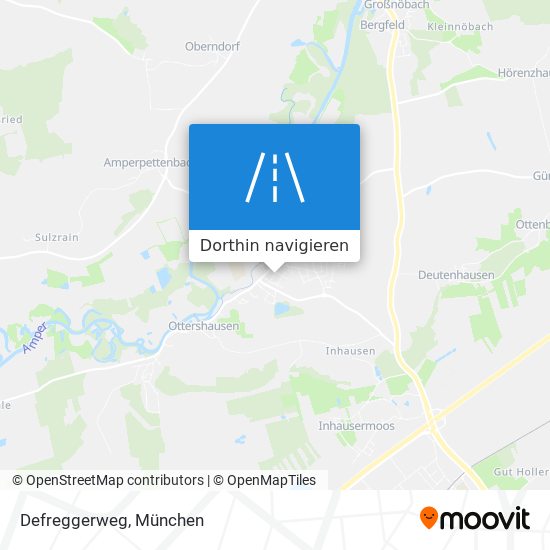 Defreggerweg Karte