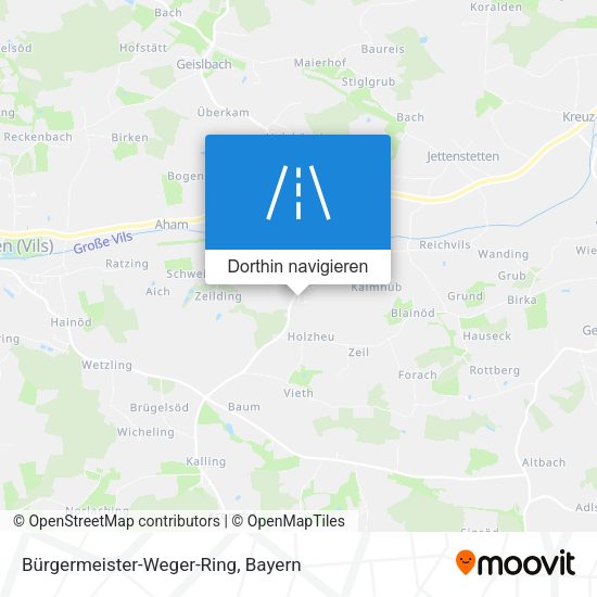 Bürgermeister-Weger-Ring Karte