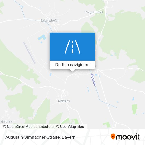 Augustin-Simnacher-Straße Karte