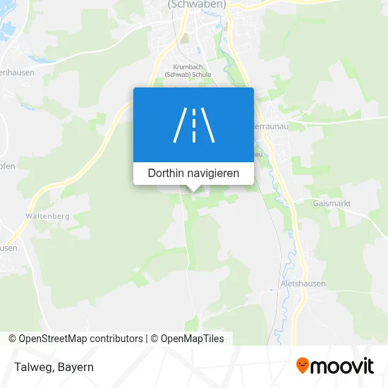 Talweg Karte