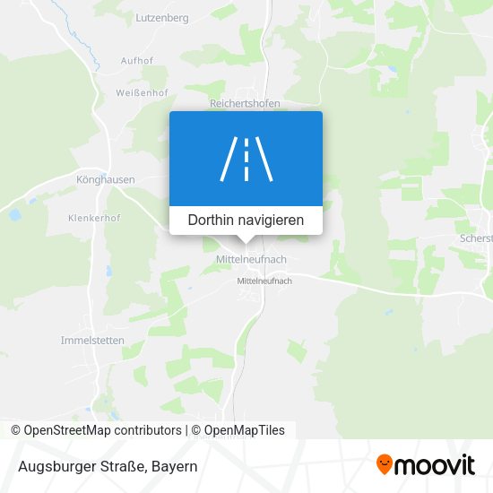 Augsburger Straße Karte