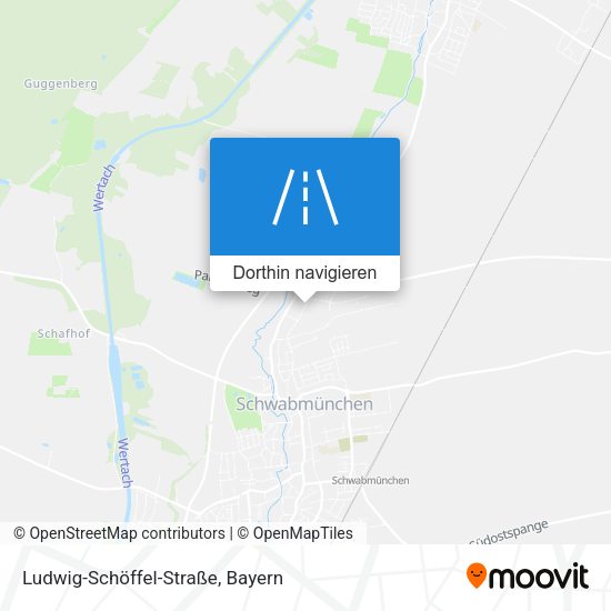 Ludwig-Schöffel-Straße Karte