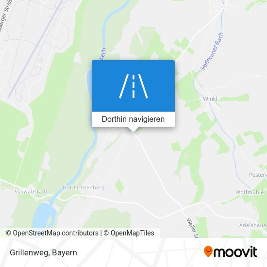 Grillenweg Karte