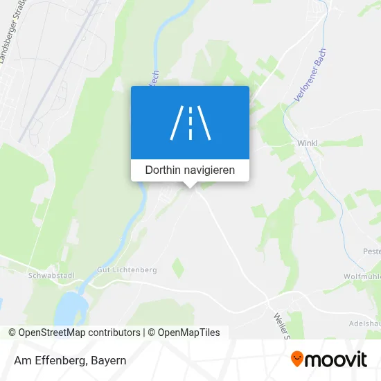 Am Effenberg Karte