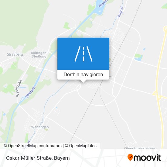 Oskar-Müller-Straße Karte