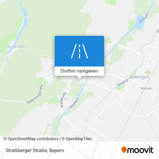 Straßberger Straße Karte