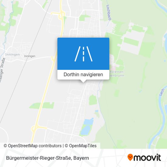 Bürgermeister-Rieger-Straße Karte