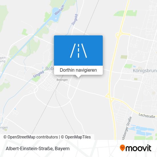 Albert-Einstein-Straße Karte
