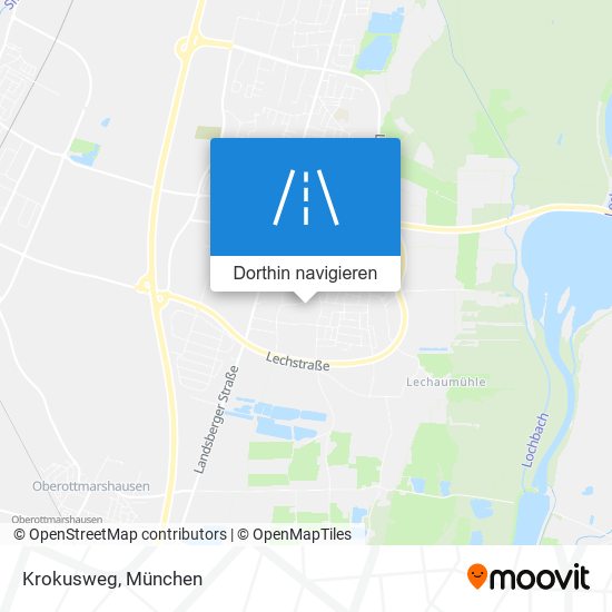 Krokusweg Karte